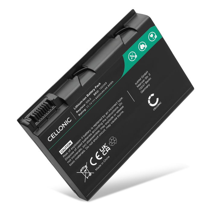 Acer BATBL50L6 Akku 4400mAh Ersatzakku Batterie von subtel