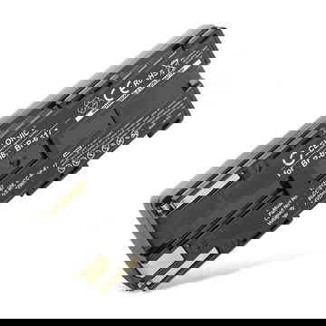 Battery for Canon PowerShot G10, G2000, PowerShot G10, GL2, EOS 300v, E1 E2 E30, ES8400v BP-608 BP-608A BP-617 (800mAh, 7.4V) from CELLONIC