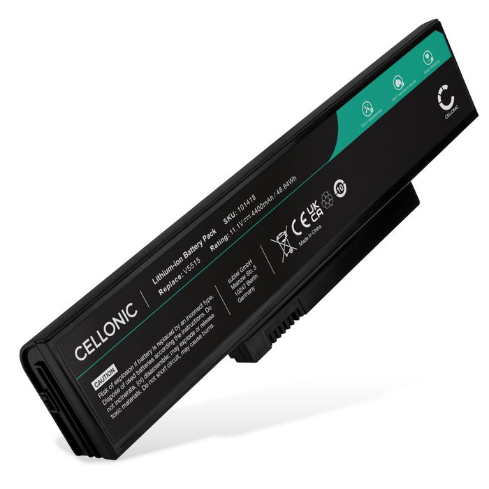 Fujitsu HFS-SS-22D-06 Akku 4400mAh Ersatzakku Batterie von Cellonic