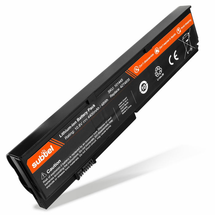 Lenovo ThinkPad X200 Akku 4400mAh Ersatzakku Batterie von subtel
