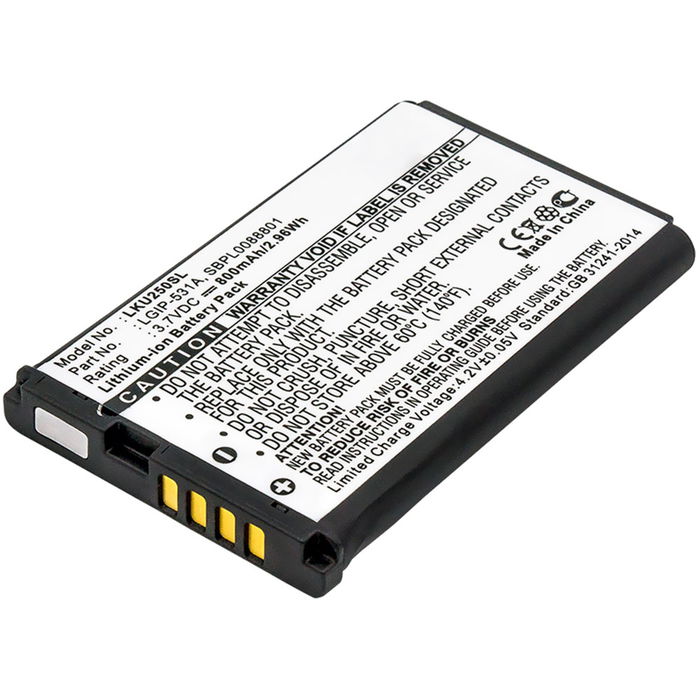 LG LGIP-531A Akku 800mAh Ersatzakku Batterie von subtel