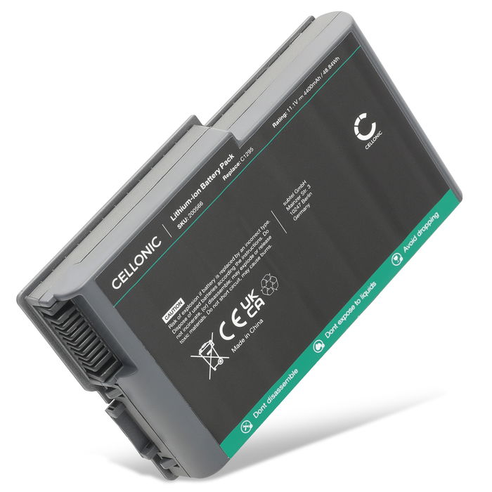 Dell Latitude D530 Akku 4400mAh Ersatzakku Batterie von subtel