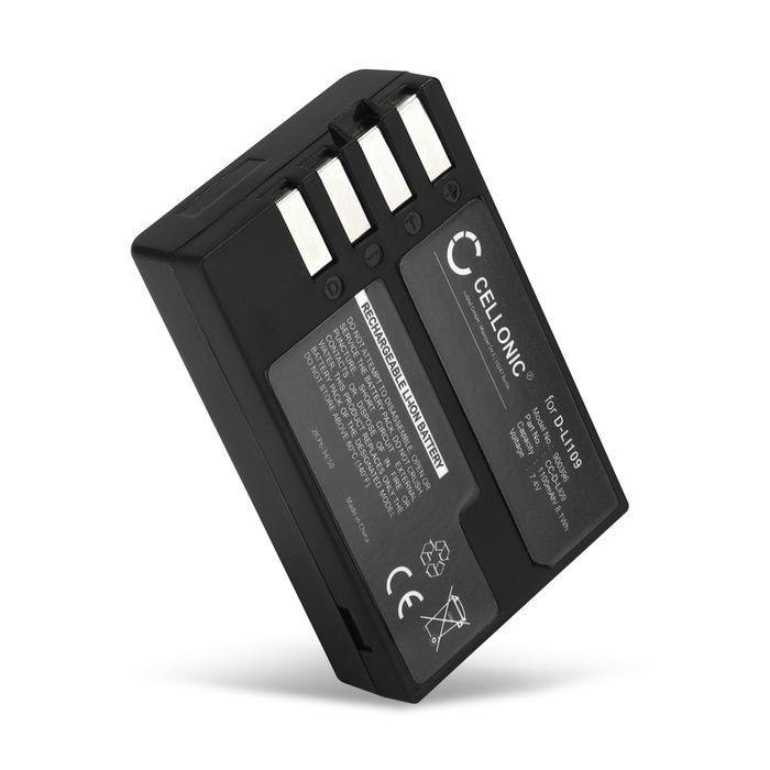 Pentax D-Li109 Akku 1100mAh Ersatzakku Batterie von CELLONIC