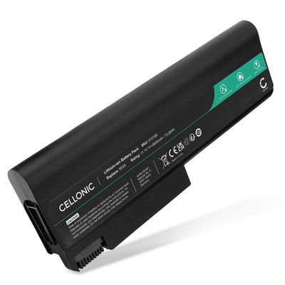 Akku für HP EliteBook 8440p, 6550B, ProBook 6550b, 6450b, Business Notebook 6530, Compaq 6735b Laptop - 6600mAh 11.1V 