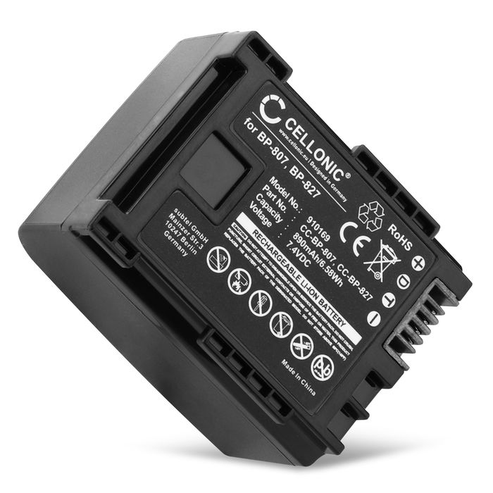 Canon LEGRIA HF M306 Akku 890mAh Ersatzakku Batterie von CELLONIC