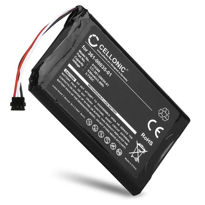 Garmin Nüvi 2599LMT-D Akku 930mAh Ersatzakku Batterie von CELLONIC