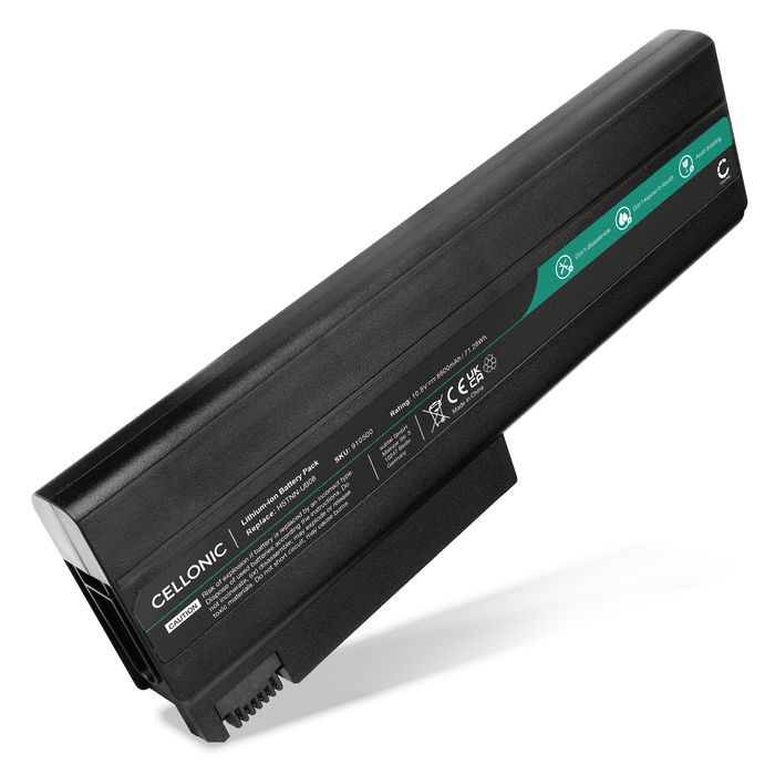 HP Compaq nx6325 Akku 6600mAh Ersatzakku Batterie von subtel