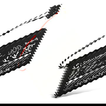 Ersatz Akku für Mitac Mio 4190 Mio Moov 500 Mio Moov 510 Mio Moov 560 Mio Moov M400 Mio Moov M405 Mio N177 GPS Navigation - Navi Ersatzakku 338937010172,T300-3 - 750mAh Navigationsgerät Batterie