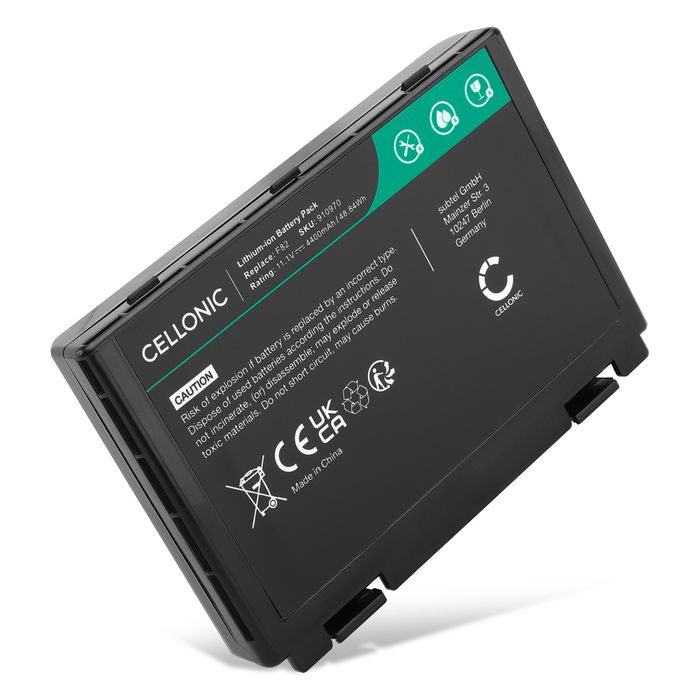 ASUS K50IJ Akku 4400mAh Ersatzakku Batterie von subtel