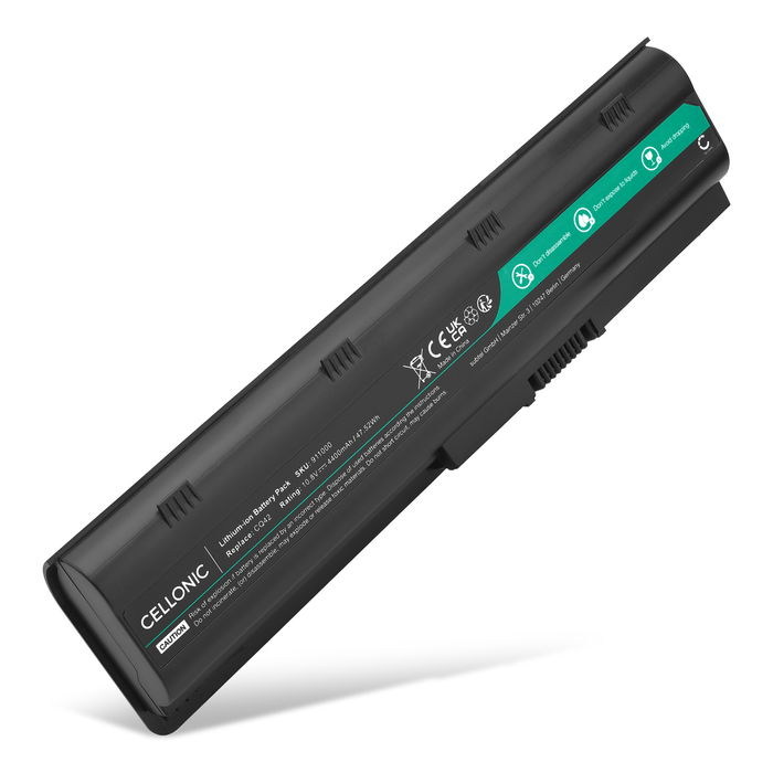 HP 650 Akku 4400mAh Ersatzakku Batterie von subtel