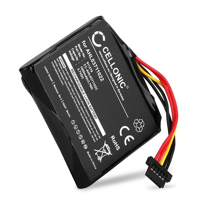 TomTom 4ER51 Akku 1000mAh Ersatzakku Batterie von CELLONIC