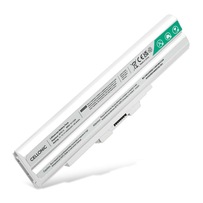 Sony VAIO PCG Akku 4400mAh Ersatzakku Batterie von Cellonic