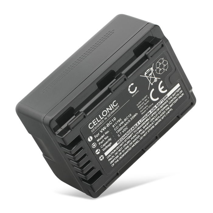 Panasonic HDC-SD99 Akku 1500mAh Ersatzakku Batterie von subtel