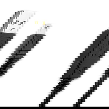 USB Kabel für Kamera Sony A200, A300, A350, A700, A100, A330, DSC-H90 – 8 Pin Mini USB B auf USB A 2.0, 1,5 m schwarzes PVC Daten- und Ladekabel von CELLONIC