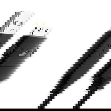 USB Kabel für Samsung YP-K3 YP-K5 YP-P2 YP-P3 YP-Q1 YP-Q3 YP-R1 YP-S3 YP-S5 YP-T10 YP-T9 MP3 Player und Abspielgeräte - Ladekabel 1.5m PVC Datenkabel schwarz