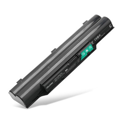 Battery for Fujitsu Lifebook AH54/H, AH530, A530, MG50SN, MG50U, MG50U/V, MG50W, MG75SN, MG75U, FPCBP250 10.8V 4400mAh from CELLONIC