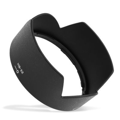 HB-32 Kamera Ø 82mm Gegenlichtblende für Nikon AF-S DX Zoom Nikkor 18-105mm, 18-140mm 3.5-5.6 – Kunststoff Bajonett Tulpe / Flower / Petal / Tulip Gegenlichtblende von CELLONIC