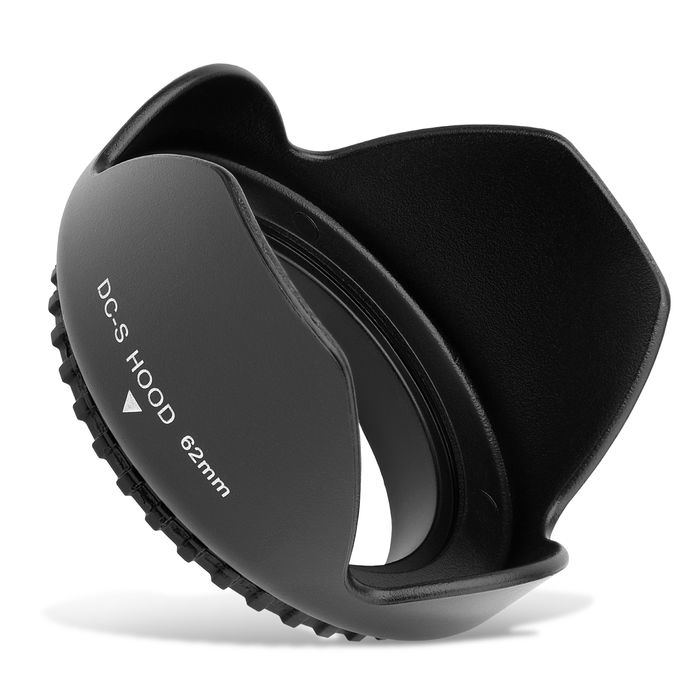 Ø 62mm Camera Lens Hood for Sigma A 30mm F1.4 DC HSM, 70mm F2.8 EX DG Macro, 18-200mm F3.5-6.3 DC OS, 30mm 1.4 EX DC HSM Nikon AF-S Nikkor 24mm 1:1.4G ED, Nikkor 20mm 1:1.8G ED, Nikkor 85mm 1:1.4G, Nikkor 300mm 1:4E PF ED VR, 105mm f/2.8 Micro VR IF ED, N