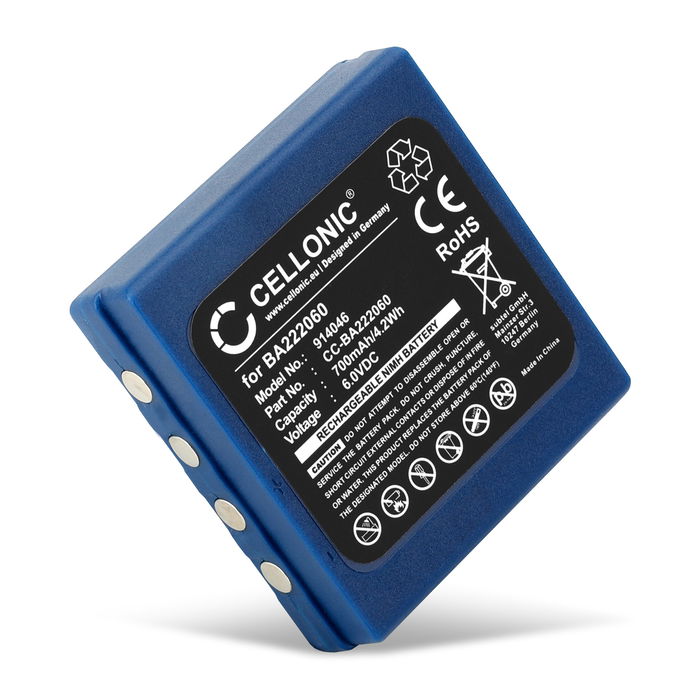 HBC Radiomatic BA222060 Akku 700mAh Ersatzakku Batterie von subtel
