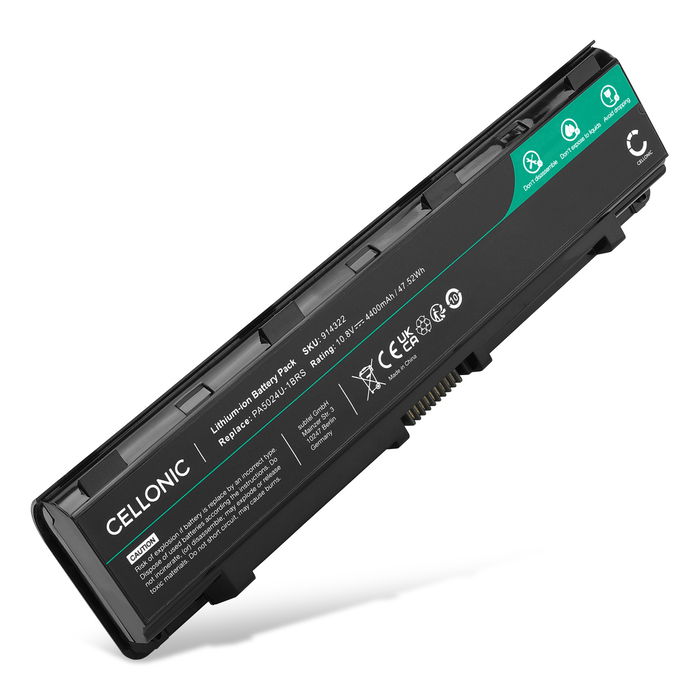 Toshiba Satellite P870 Akku 4400mAh Ersatzakku Batterie von subtel
