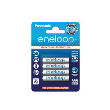 Akkus Batterien AAA  Panasonic eneloop BK-4MCCE 4x AAA / Micro / R03 / LR03 / HR03