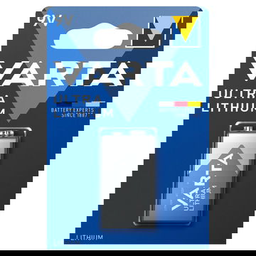 Batterie 9V / E Block Varta Lithium Varta 6122 1x 6F22 / 6LR61 / AM-61