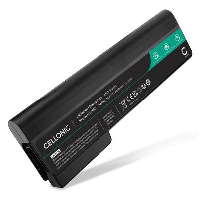 Battery for HP EliteBook 8470p, 8570p, 6570b, 8460p, 8570w, 8560p, 6470b, 8560w, ProBook 6560b, 6460b, ST09, CC06XL 10.8V 6600mAh from CELLONIC
