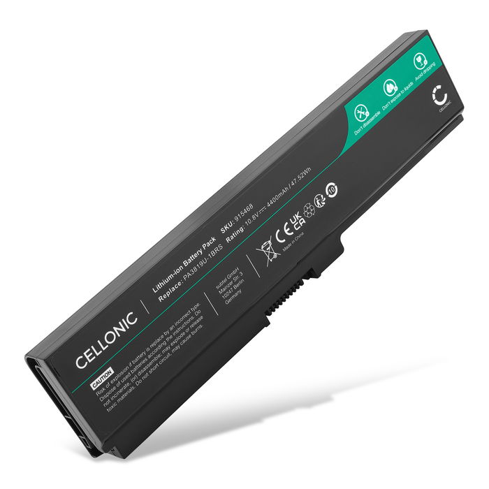 Toshiba PA3634U-1BRS Akku 4400mAh Ersatzakku Batterie von Cellonic