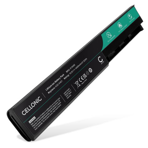Akku für ASUS X501A, X501U, F501U, X301A, X401A, F501A, X401U, F301A, F401U, R402A Laptop - 4400mAh 10.8V