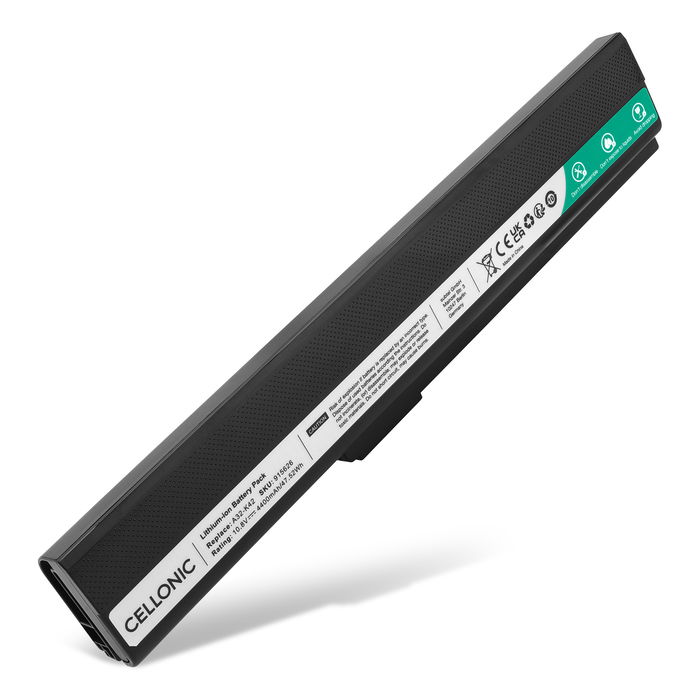 ASUS P52F Akku 4400mAh Ersatzakku Batterie von subtel