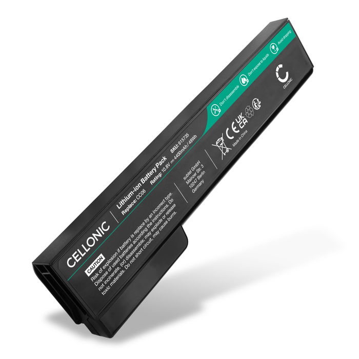 HP HSTNN-LB2H Akku 4400mAh Ersatzakku Batterie von subtel