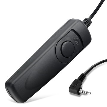 Kabelauslöser für Panasonic Lumix DC-G9, DMC-FZ1000, FZ200, Kabel Auslöser Kamerafernbedienung von CELLONIC