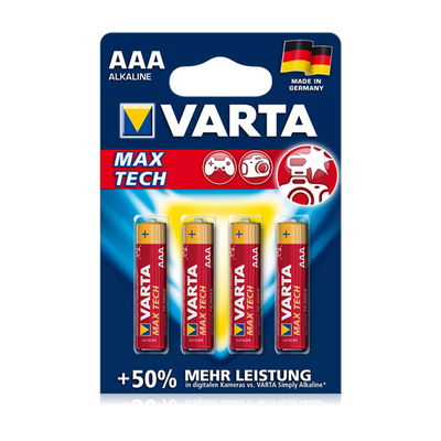 Batterien AAA  Varta Max Tech Varta 4703 4x