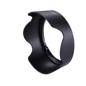 EW-63C Kamera Gegenlichtblende für Canon EF-S 18-55mm f/3.5-5.6 IS STM, EF-S 18-55mm 1:4-5.6 IS STM – Kunststoff Bajonett Tulpe / Flower / Petal / Tulip Gegenlichtblende von CELLONIC