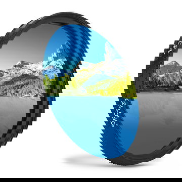 CELLONIC 52mm Polarising Filter for Nikon (Ø 52mm) Super Thin Screw In Circular Linear Polariser Polarised Camera Lens CPL Filter