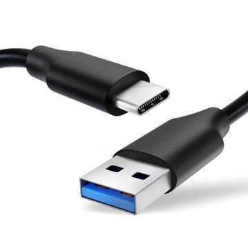 USB C Type C Phone Charger Cable for LG G5, G6, G7, G7 ThinQ, G8 ThinQ, G8S ThinQ, K30, K41s, K42, K51s, K52, K61s, V20, V30, V40 ThinQ 1,0m Fast Charging 3A Smartphone Data Cable PVC Black