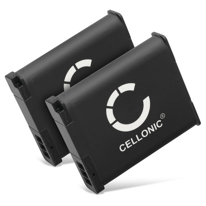 2x Panasonic Lumix DMC-TZ61 Akku 1050mAh Ersatzakku Batterie von CELLONIC
