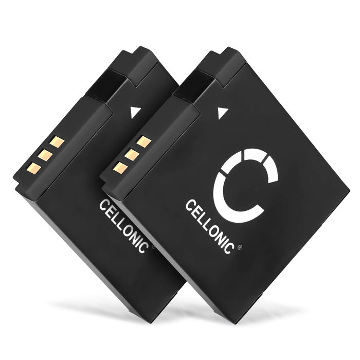 2x Canon IXUS 300 HS Akku 1000mAh Ersatzakku Batterie von CELLONIC