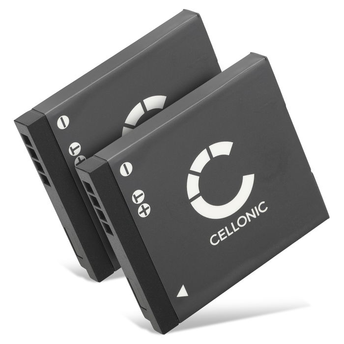 2x DMW-BCK7 NCA-YN101H Ersatz Akku für Panasonic Lumix DMC-FT30 FT25 DMC-SZ1 SZ7 DMC-S1 S2 S3 DMS-FS16 FS28 FS35 FS40 DMC-TS25 - Kamera Ersatzakku - Kameraakku 700mAh, Batterie