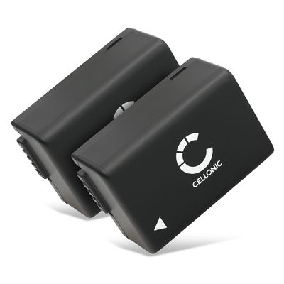 2x DMW-BMB9E DMW-BMB9 Ersatz Akku für Panasonic Lumix DC-FZ82 DMC-FZ72 DMC-FZ70 DMC-FZ100 DMC-FZ150 DMC-FZ45 DMC-FZ40 DMC-FZ47 - Kamera Ersatzakku - Kameraakku 800mAh, Batterie