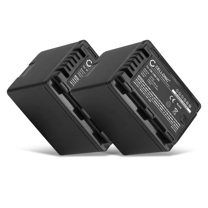 2x Akku Panasonic VW-VBT380 - 4040mAh