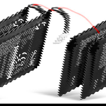 2x Akku für Playstation 4 Controller V1 (2013) - DualShock 4 LIP1522 (1300mAh), Ersatzakku für Controller PS4 erstes Modell