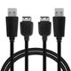 2x 18 Pin Connector to USB A Data Cable, 1m