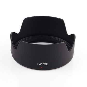 EW-73D Kamera Gegenlichtblende für Canon EF-S 18-135mm f/3.5-5.6 IS USM, Canon RF 24-105mm F4-7.1 IS STM – Kunststoff Bajonett Tulpe / Flower / Petal / Tulip Gegenlichtblende von CELLONIC