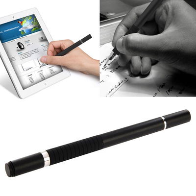 2in1 Touchpen: Kapazitiver Eingabestift + Kugelschreiber - Touch Display Bedienstift / Touchstift für Smartphone, eReader Tablet & Co. - Ersatzstift, Stylus Pen für Touchscreen Stift