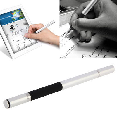 2in1 Touchpen: Kapazitiver Eingabestift + Kugelschreiber - Touch Display Bedienstift / Touchstift für Smartphone, eReader Tablet & Co. - Ersatzstift, Stylus Pen für Touchscreen Stift
