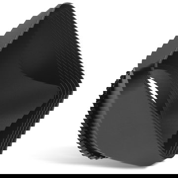 Universal Camera DV Lens Hood for Universal Ø 52mm - Plastic Screw-in Square Lens Shade from CELLONIC