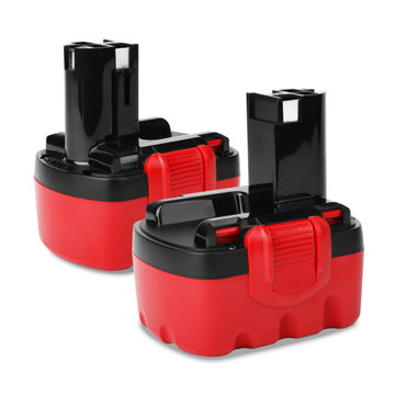 2x 3Ah 14.4V Ersatz Akku 2607335711, BAT140, 2607335685, 2607335686, 2607335432 für Bosch PSR14.4, PSR 1440, ART26 Easytrim, PSR 14.4ve-2 - Werkzeug Ersatzakku - NiMH Batterie