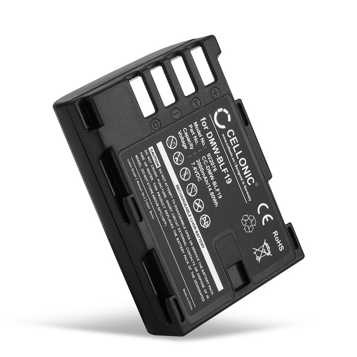 Panasonic DMW-BLF19E Akku 2000mAh Ersatzakku Batterie von CELLONIC
