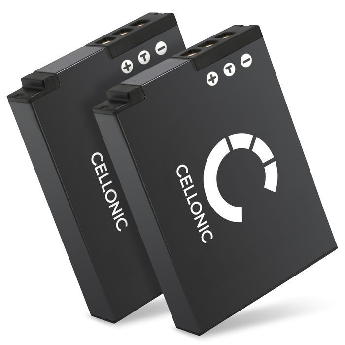2x Nikon Coolpix P310 Akku 1100mAh Ersatzakku Batterie von CELLONIC